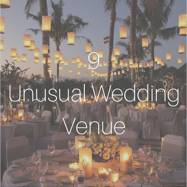 9 Unusual Wedding Venue